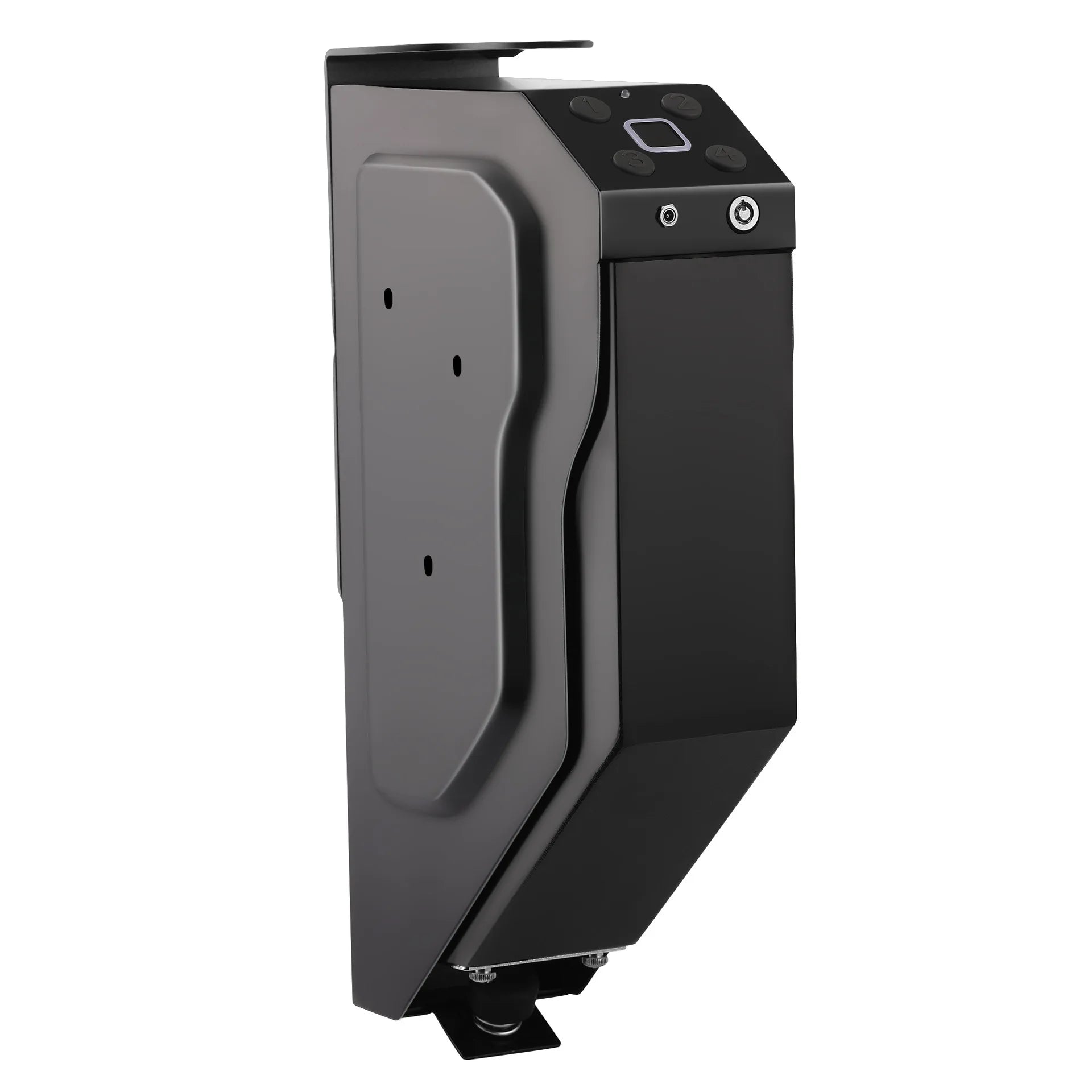 Fingerprint/Password Gun Safes Pistol Safe Box Steel Gun Box Security Guns Fingerprint Password Unlock Anti-Burglary With Keys