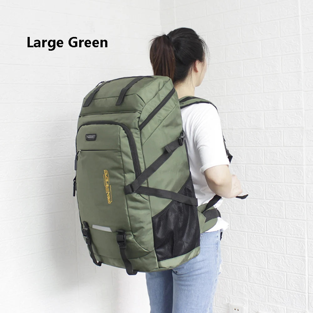Waterproof Hiking Backpack Durable Bag Suitable for Men and Women's Travel, Hiking, Camping and Outdoor Leisure Activities