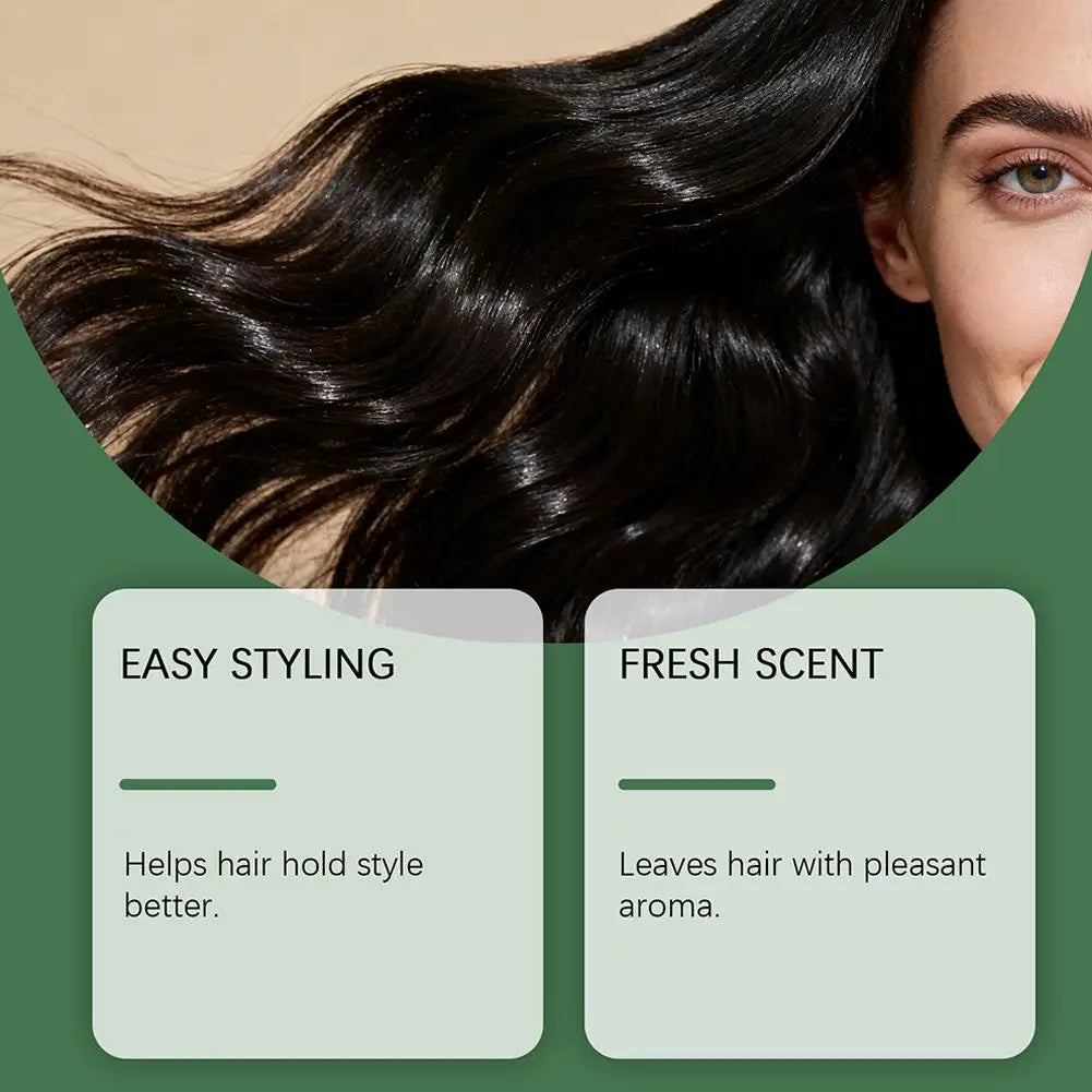 2PCS Rosemary Hair Shampoo Volumizing and Thickening Strengthening and Oil Control Nourishes and Repairs Hair Oil Adds Volume