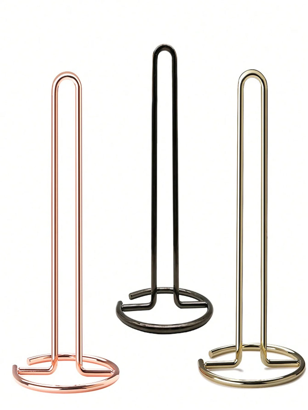 1pcs/3pcs Paper Towel Holder,Sturdy Paper Towel Stand Dispenser,for Kitchen Countertops Bars Dining Tables Fits Standard Jumbo