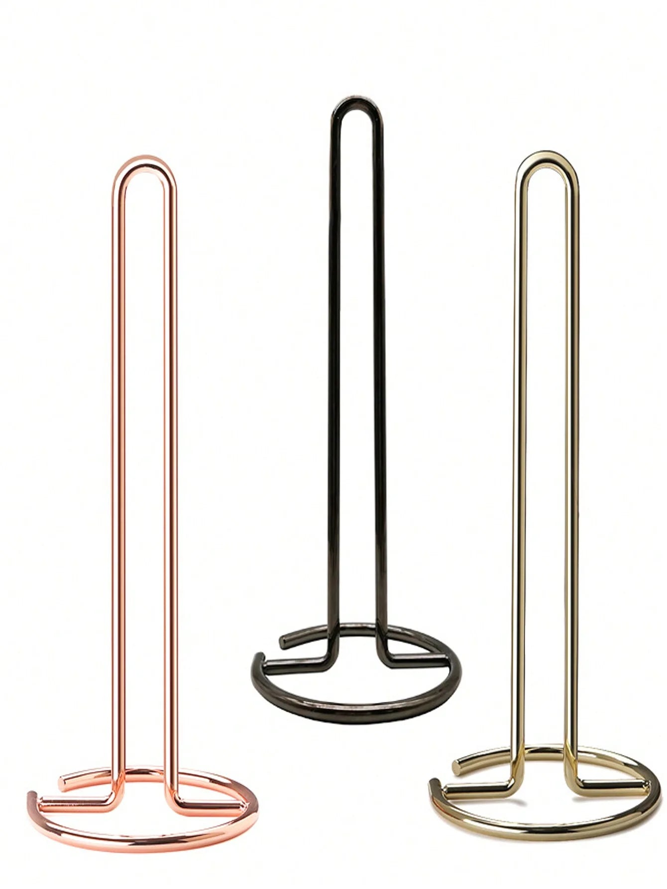 1pcs/3pcs Paper Towel Holder,Sturdy Paper Towel Stand Dispenser,for Kitchen Countertops Bars Dining Tables Fits Standard Jumbo