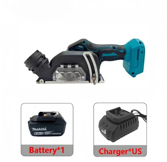 Makita  For 18V Battery Cordless Electric 3 Inch  Angle Grinder 19500RPM  Cut Off Tool Tile Cutter for Wood Tile Plastic Tool