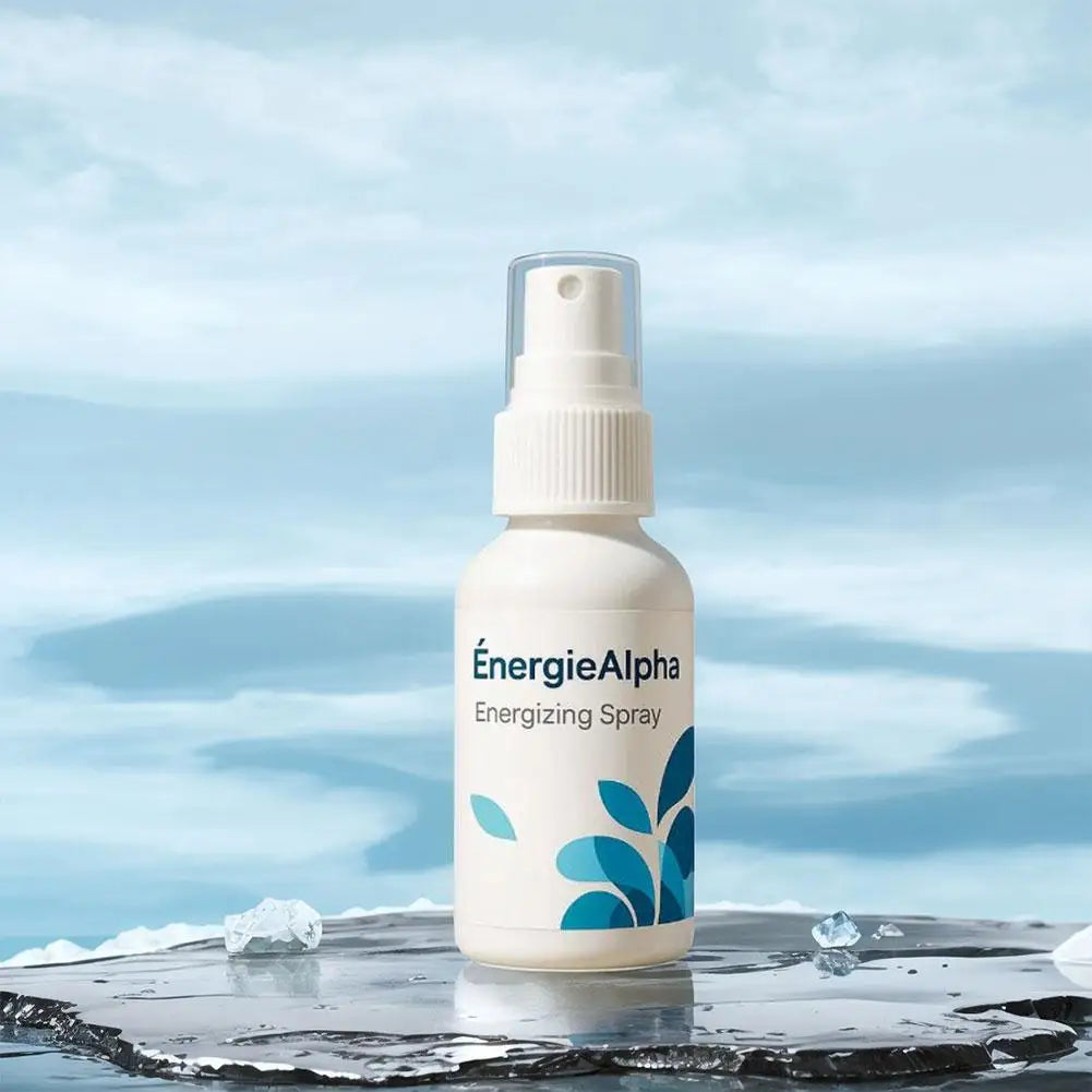 Male EnergieAlpha Energizing Active Energy Spray - Long-Lasting Fragrance & Oil Control, Portable for Confidence Boost Anytime