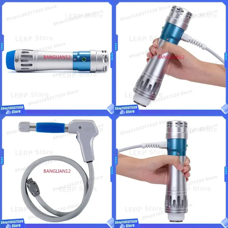 Shock Wave Physiotherapy Instrument for Shoulder and Neck Massage Device Handle Accessories