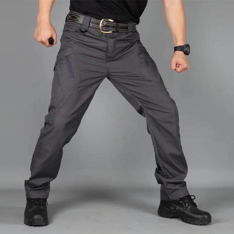 Tactical Cargo Pants Men Combat Trousers Cargo Pants Multiple Pockets Working Hiking Casual Men's Trousers Plus Size 6XL