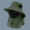 Outdoor Unisex Summer Hat UV Protection Breathable Fishing Cap Sunshade Neck Protection Cycling And Climbing Hat Waterproof