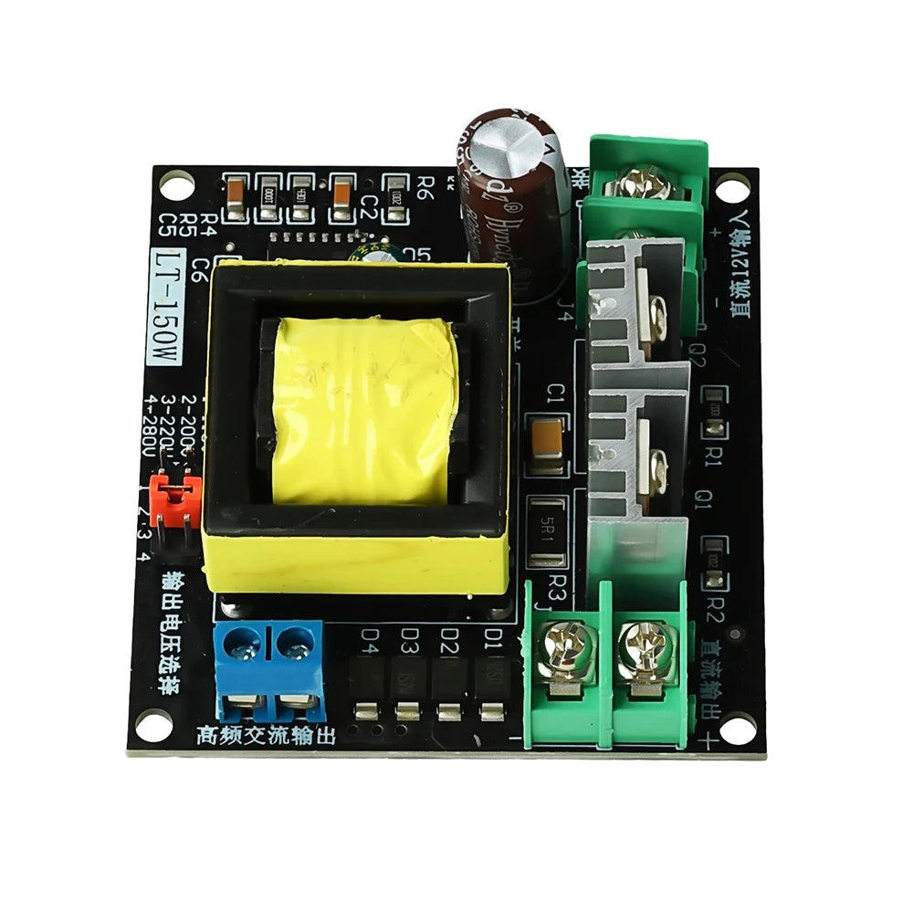 Inverter DC 12V to 110V 200V 220V 280V 150W DC-AC Module Inverse Converter Booster Module Voltage Power Regulator Power Supply