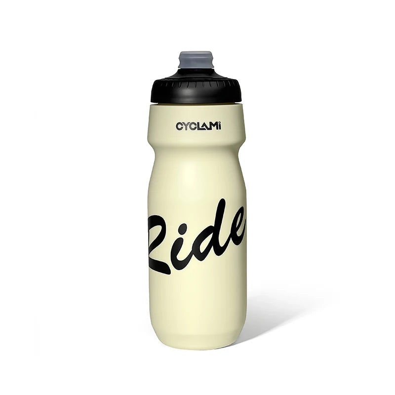 CYCLAMI Cycling Water Bottle 650ml Ultra Light Leak-proof Squeezable Camping Hiking Sports Bicycle Kettle Rapha 750ml Kettle