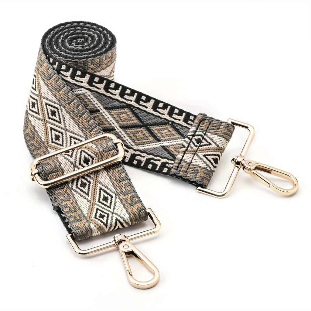 1pc Ethnic Style Purse Strap Replaceable Handbag Fanny Bag Crossbody Bag Strap Simple Adjustable Wide Strap Portable Strap