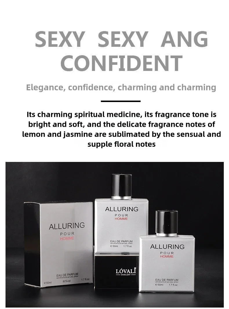 Brand Luxury Eau De Toilette for Men Bleu De Homme 50ml – Long-lasting Fresh Scent Elegant and Sporty Fragrance for Men Cologne