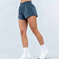 Origin Training Shorts Elastic Wide Waistband Quick Dry Sweat Wicking Loose Fit Shorts Outdoor Workout Gym Athletic Outfit