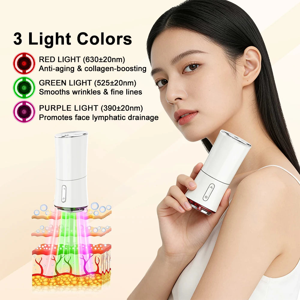 Multifunctional Face Massager Microcurrents Facials Beauty Device Electric Faces Lifting Machine Red Light Skin Beauty Equipment