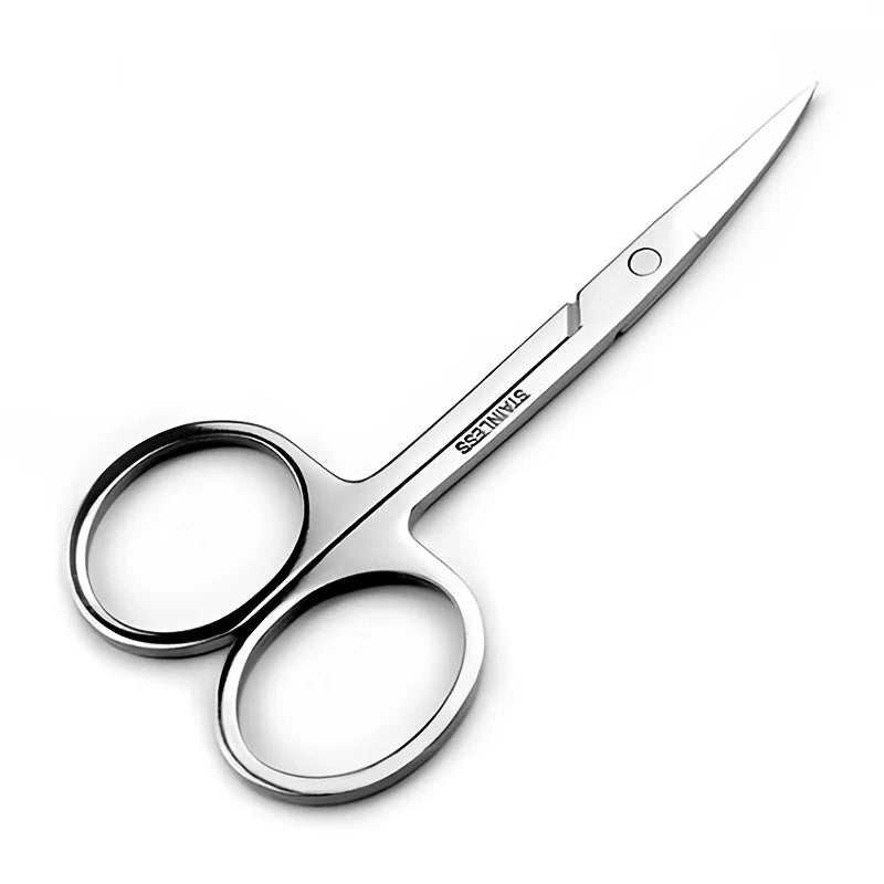 Small Stainless Steel Scissors For Nails, Eyebrow And Nose Hair Scissors, Nail Trimmers, Facial Trimmers, Makeup And Beauty Tool