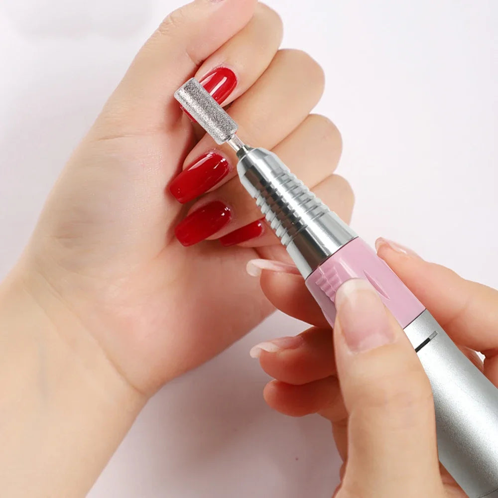 Professional Nail Drill Machine 35000RPM Manicure Machine Apparatus for Pedicure Kits Electric Nails File with Cutter Nail Tools