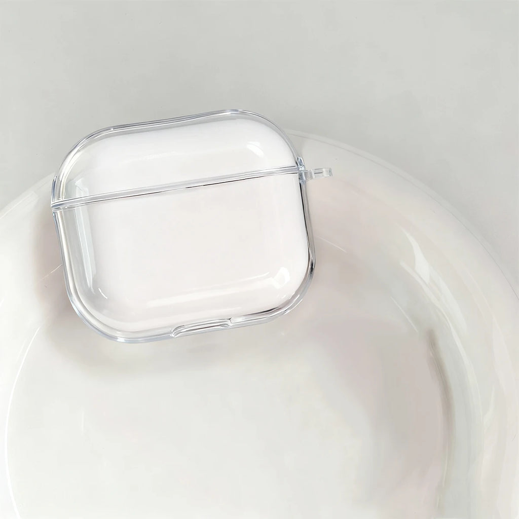 Clear Soft TPU Earphone Case For Airpods Pro 3 Pro 2 Pro Shockproof For Airpods 4 3 2 1 Bluetooth Wireless Earphone Cover Solid