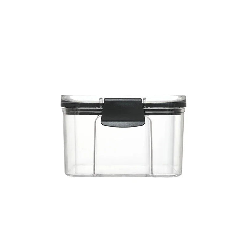 Kitchen Food Storage Containers Organizers for Pantry Fridge Organizer Jars With Lid Plastic Storage Container Spices Boxes