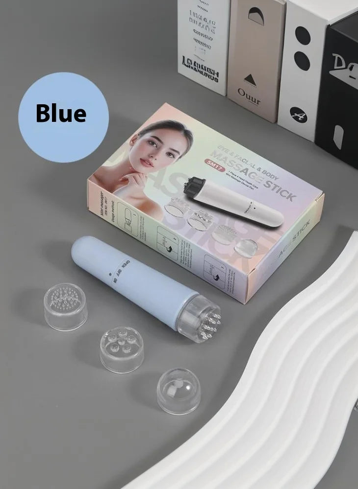 4 In 1 Electric Facial Massager Micro Vibration Eye Beauty Instrument For Relax Eye Dark Circles Eye Bags Puffiness Eye Massage