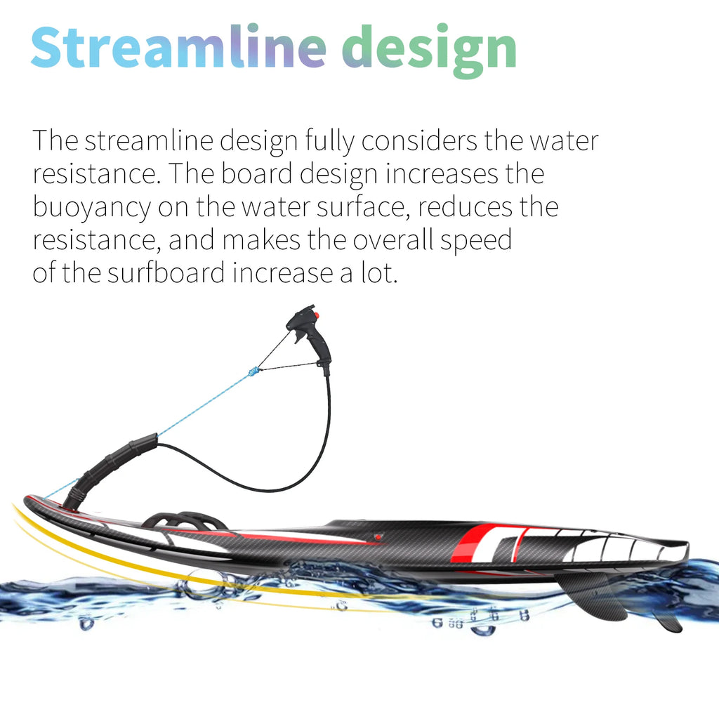 KOOTU Jet Surfboards Full Carbon Fiber Surfboards Fuel-powered surfboard 109cc Power Electric Surfboards Water Surfboards