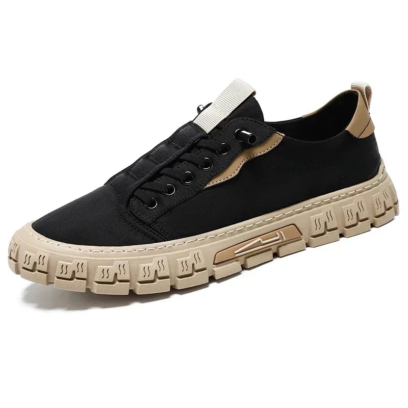 2025 Men Casual Sneakers Mesh Platform Breathable Lightweight Shoes Outdoor Walking Sports Shoes Tenis Masculino Zapatillas