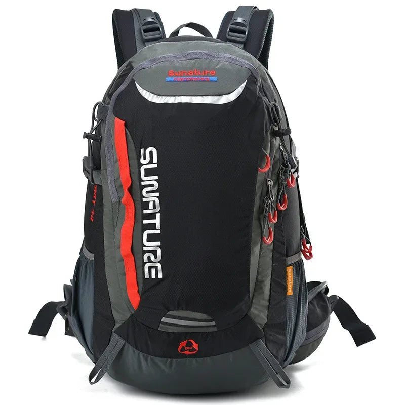 Travel Hiking Backpack 40L Trekking Bag Men Women Durable Outdoor Sports Daypack for Climbing Mountaineering Fishing Bicycle