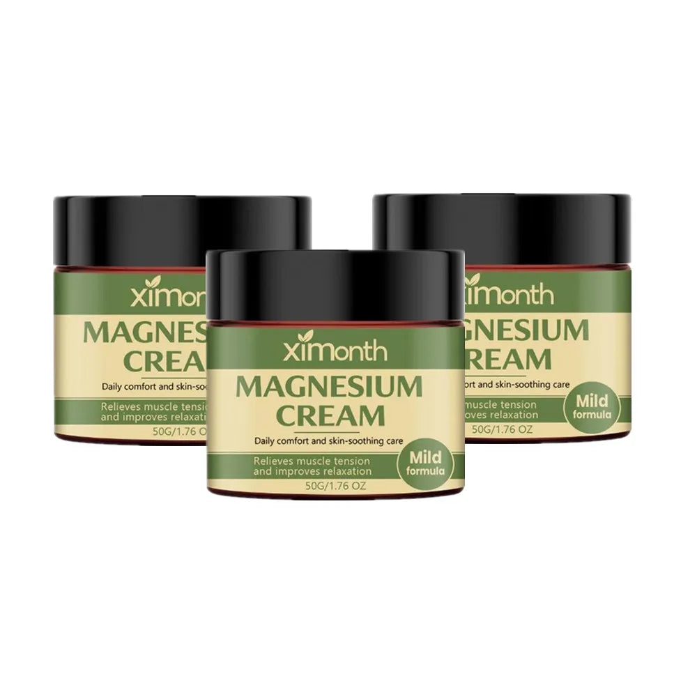 1-3Pcs  Magnesium Soothing Body Cream - Relieves Tension & Muscle Discomfort, Deep Moisturizing Joint Relief Cream for All Skin