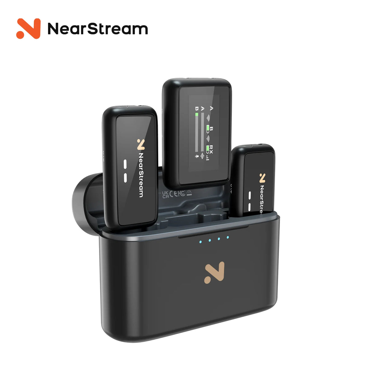 Wireless Lavalier Microphone – Plug & Play with Noise Reduction