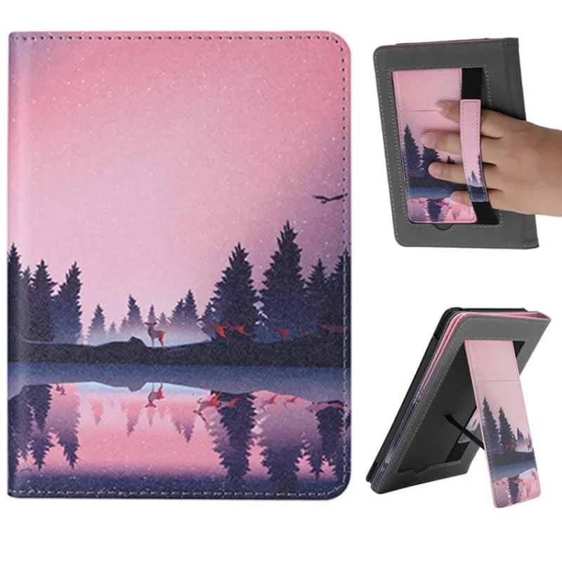2021 All-new Case For Kindle Paperwhite 5 11th 6.8"Signature Edition Magnet Smart Cover Kindle Paperwhite4/3/2/1 Hand Strap Capa
