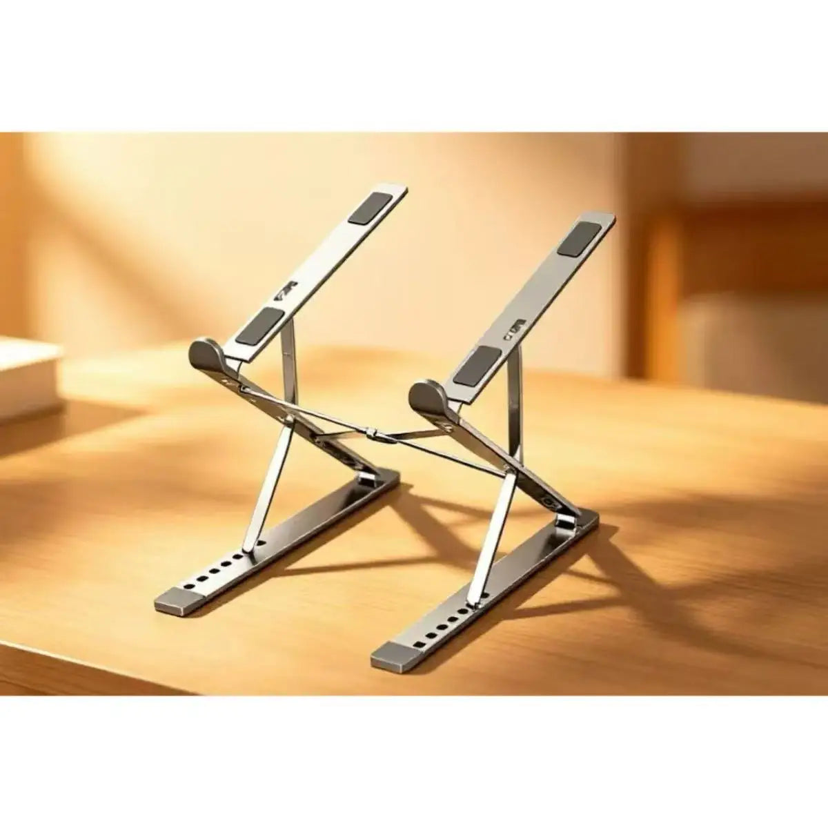 Macbook Laptop Stand Folding Adjustable Aluminum Computer Pc Tablet Stand Notebook Tablelaptop Holder Heat Dissipation