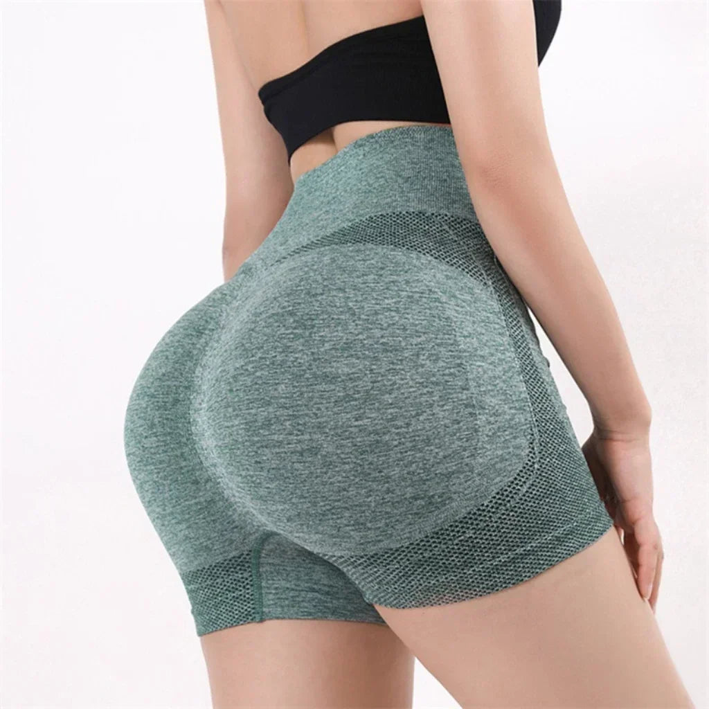 Sexy Booty Push Up Sport Yoga Shorts Women Seamless Spandex Running Cycling Short Fitness Leggings High Waist Female Gym Shorts