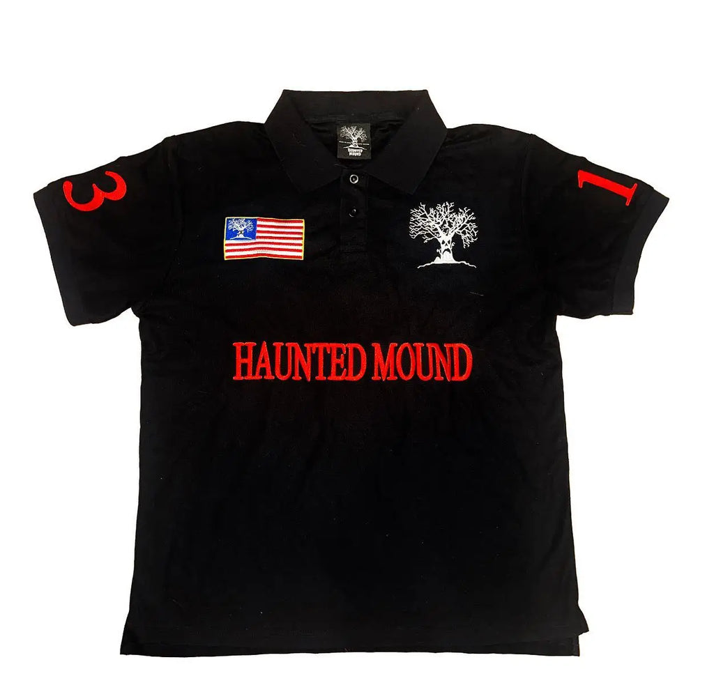 American Flag Tear Patchwork Retro Old Short Sleeve Polo Shirt Y2k Loose Boy Hip Hop Embroidery Clother Top Cotton Men Clothing