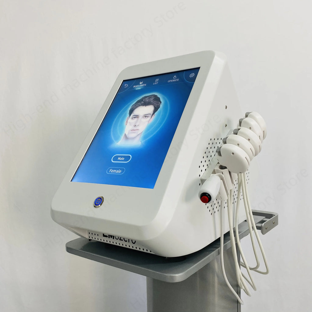 MYOslim EMS RF Electromagnetic Muscle Building Skin Firming Device Non-Invasive Face Lifting Wrinkle Removal Beauty Machine