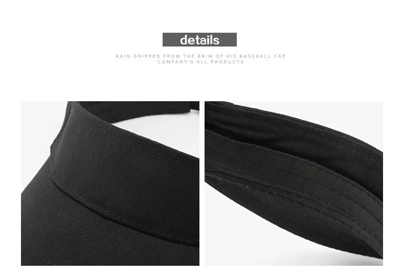 Fashionable retro solid color flat brim baseball cap, outdoor women's sun protection breathable open-top cap, duckbill cap
