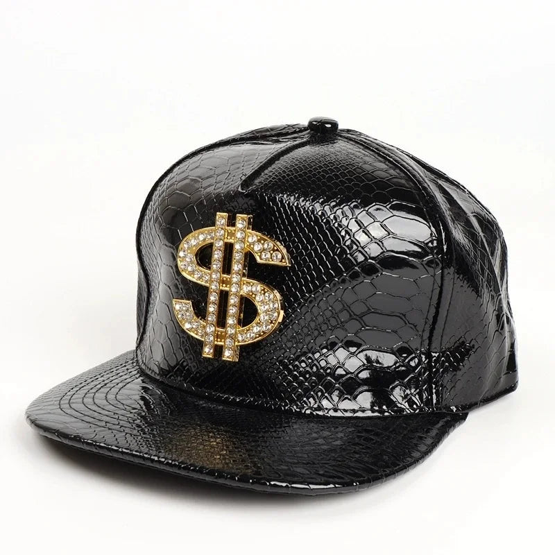 Hip-hop cap The cross Jesus metal label Fashion Break dancing Street dance Flat brim hat cap Hip Hop Fitted Cap Youth tide cap