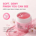 LAIKOU Japan Sakura Collagen Jelly Cream 100g Gentle Formula Hydrated Plump Youthful Radiance Glass Glow Skin Care