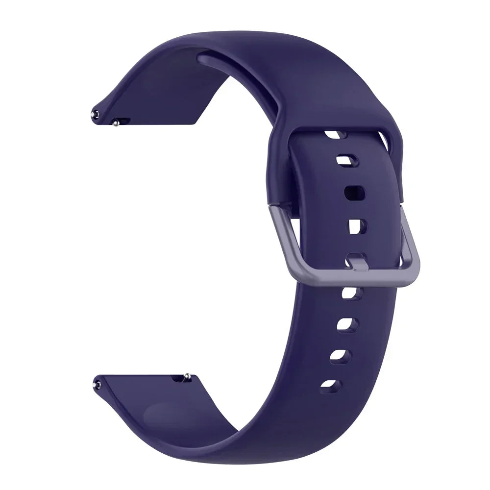 Strap For Amazfit GTS 2/4/3/GTS 2/4 Mini/GTR 4/2/2e 20mm/22mm Watch Silicone Sport Bracelet Amazfit bip 5 3/S/u pro Series band
