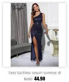 Sexy backless sequin summer dress women club vacation party birthday dress elegant bodycon prom evening short dresses vestidos