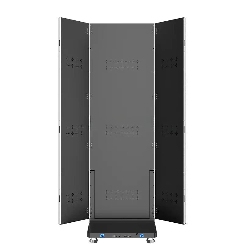 P1.25 P2.5 Outdoor Digital LED Display Screen Trifold LED Poster Screen for Elevator Use Wayfinding Education