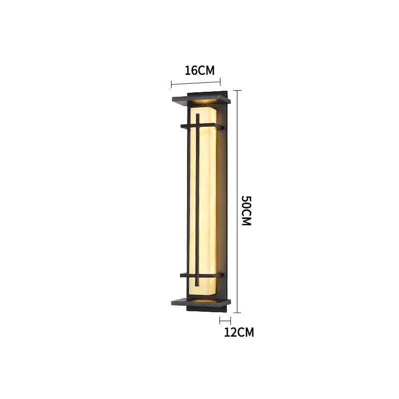 Outdoor Wall Lighting Modern simple villa Waterproof wall lamp Exterior wall Porch Balcony Stainless steel Garden Terrace light