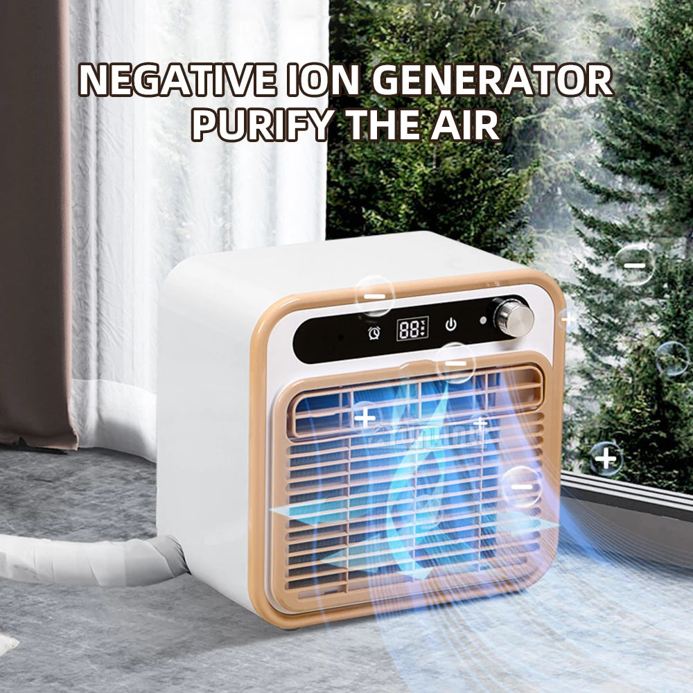 5000BTU Climatizador Portable Split Type Air Conditioner with 1.5m Connecting Pipe Remote Control