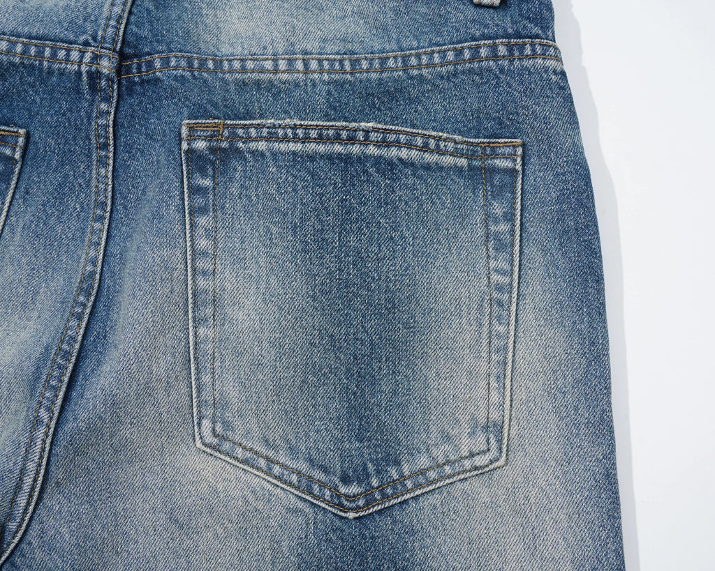 Yao Fashion Basic Style Daily Wear Street Style Retro Unisex Pants Y2k High Street Loose Vintage High Quality Jeans For Men