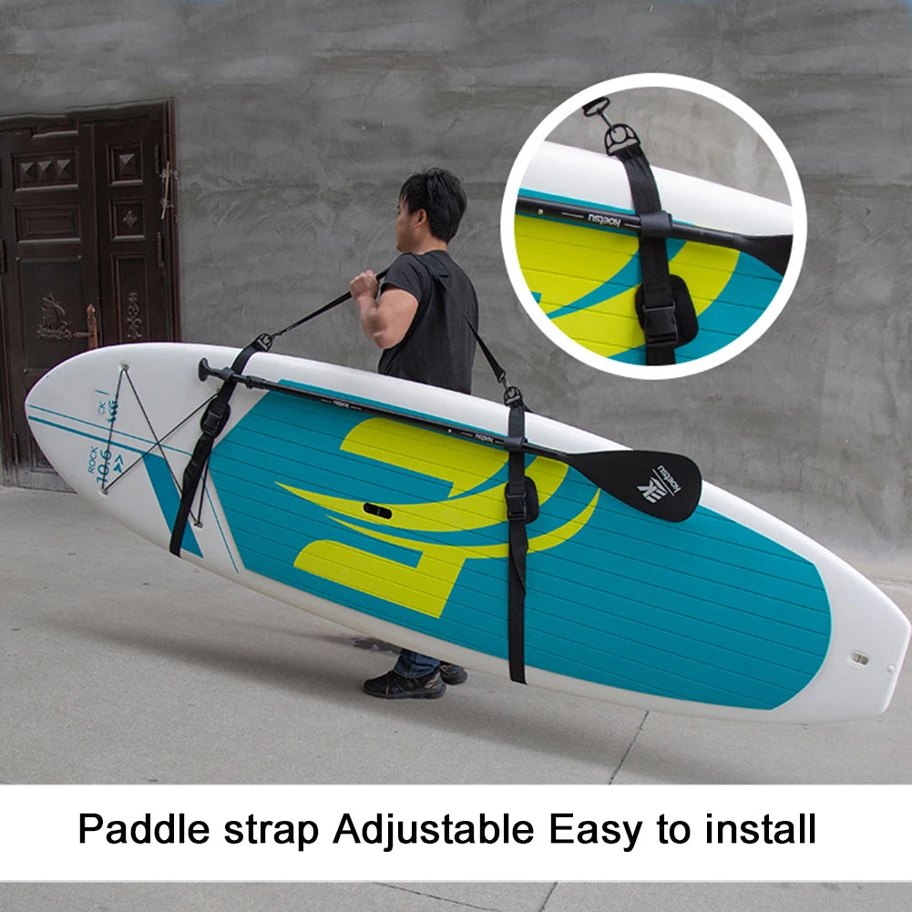 Adjustable Surfboard Shoulder Belt Carry Sling Portable Stand Up Surf Paddle Board Shoulder Strap Carrier Accessories