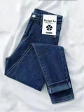 2023 New Female Spring Autumn Trousers Skinny Stretch Jean For woman High Waist pencilPants Vintage Slim Denim Pants Streetwear