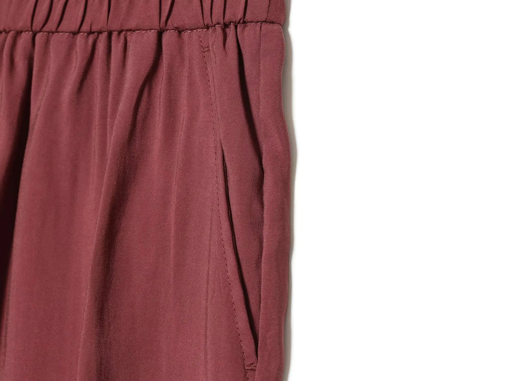 BSAY 2026 Women's Two Piece Set V-Neck Sleeveless Wrap Top With Bow Tie Elastic Waist Wide Leg Pants Elegant Solid Color Outfit