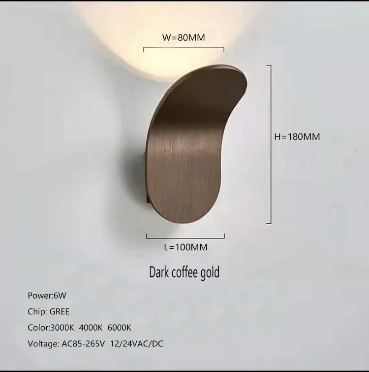 Modern luxury Indoor Hotel Room bedroom bathroom mounted Wall Lamp Adjustable bedside reading COB Led Wall Light Hotel Corridor