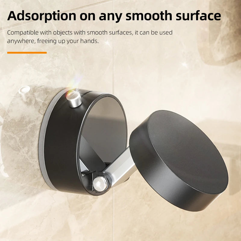 Universal Vacuum Magnetic Suction Cup Folding Swivel Stand Double-sided Suction Cup Vacuum Swivel Stand Mobile Phone Holder