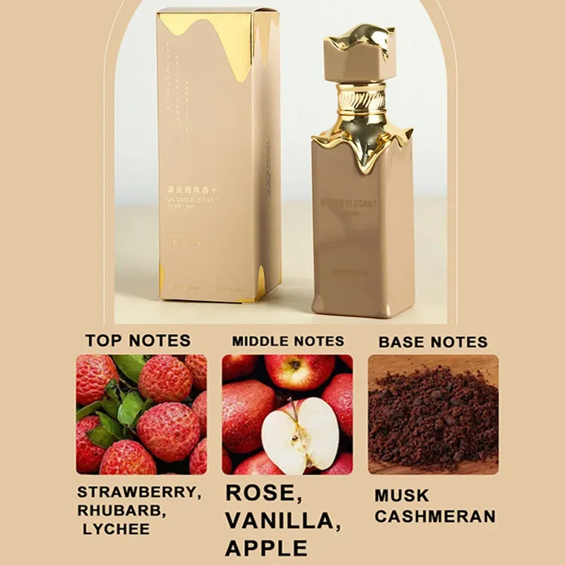 Cream Pancake Perfume Arab Women Caramel Vanilla Gourmet Eau De Toilette Lasting Fresh Floral Fruity Neutral Charm Perfume