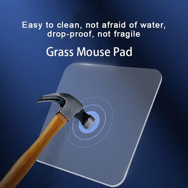 Transparent Photovoltaic Glass Mouse Pad Tempered Upgrade Smooth FPS Game & Office  Anime Theme Game Specific Mousepad Desk Mat