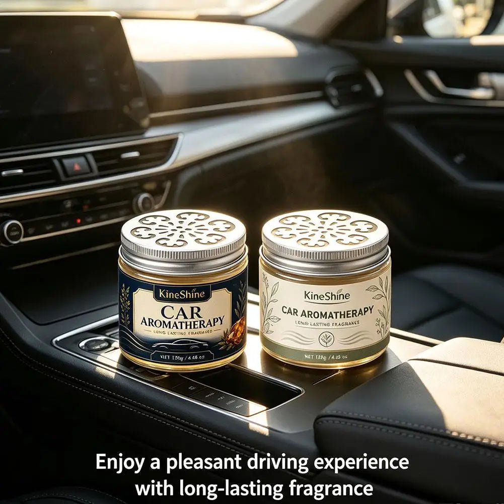 Car Aromatherapy Diffuser Freshener Solid Perfume Car Interior Air Purifier Odor Eliminator Car Accessories