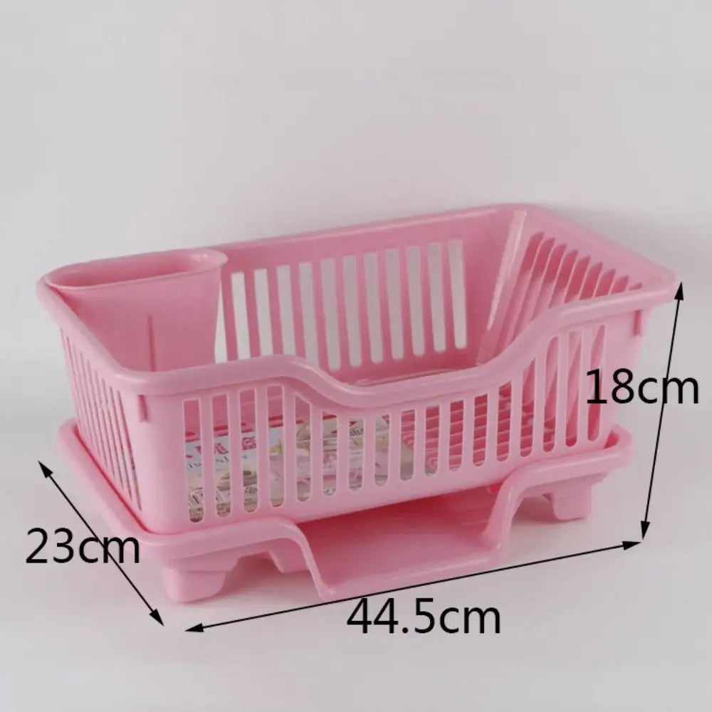 Kitchen Chopsticks Spoons Organizer Countertop Dinnerware Drain Board Storage Rack Dish Drying Rack Utensils Drainer Rack