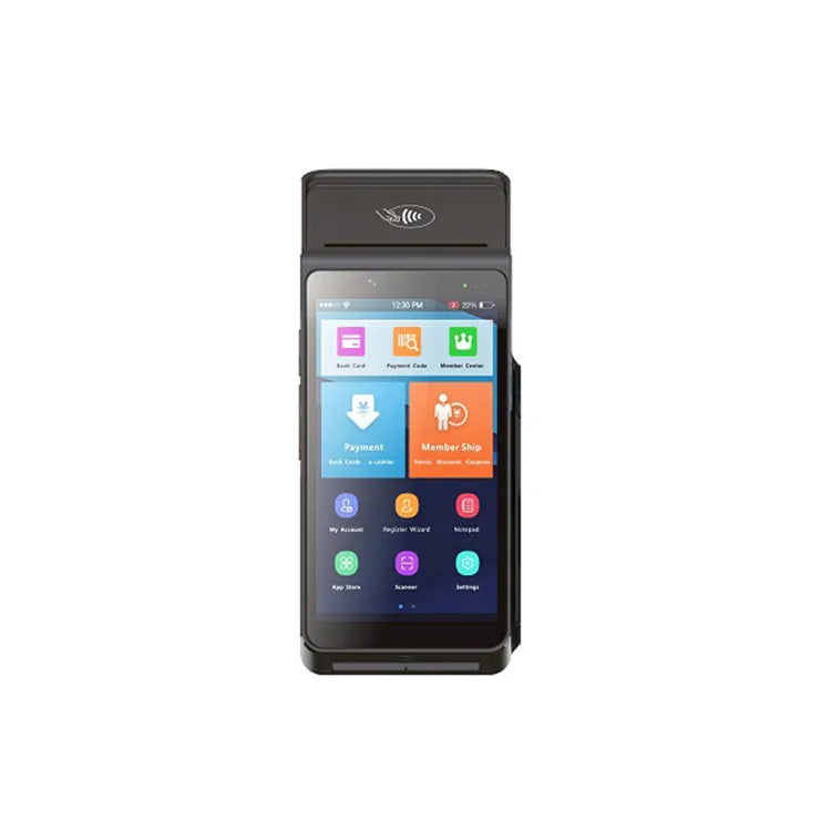 Smart Handheld 5 Inch Display Screen Touch Mobile Pos System Terminal Machine